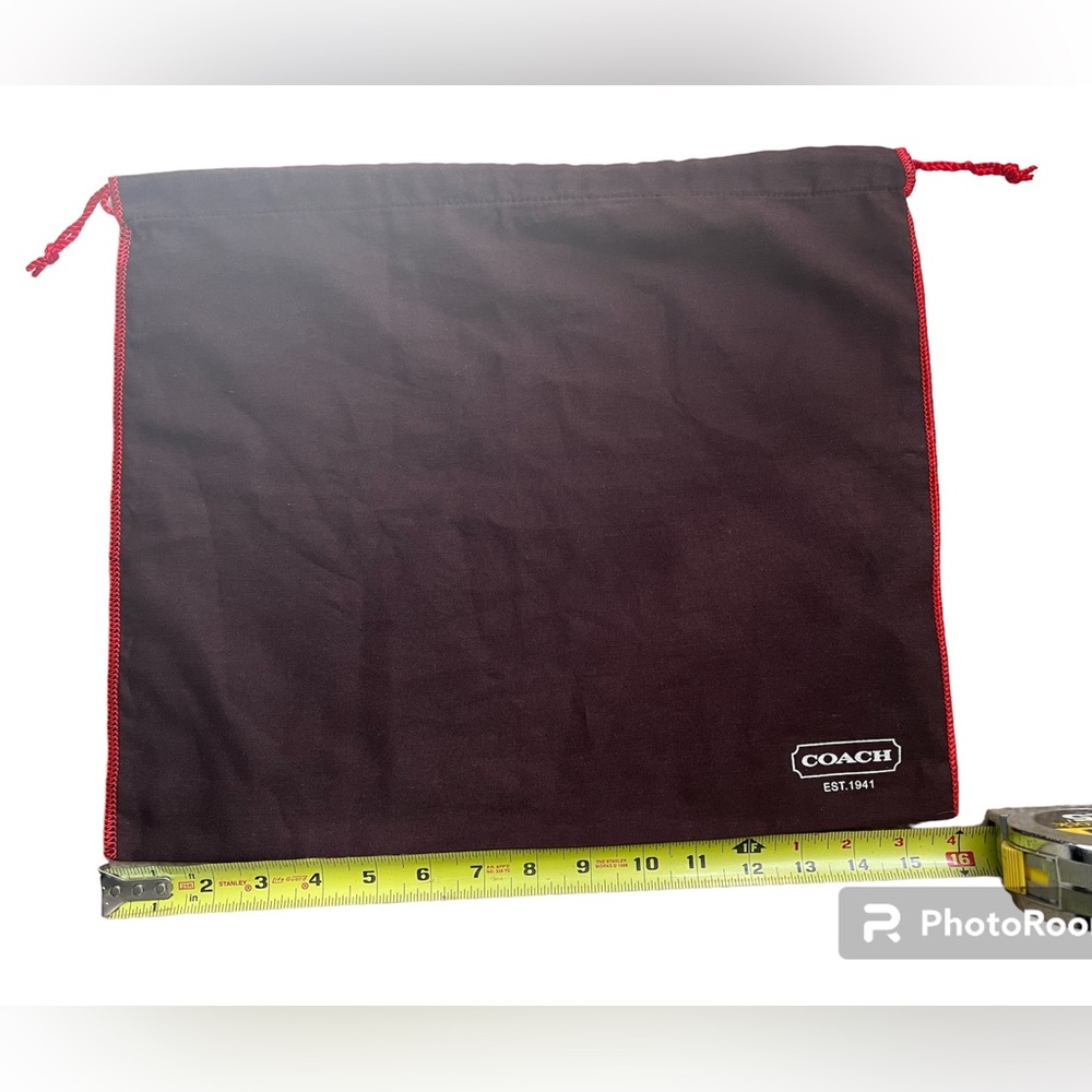 Coach Medium Dust Cover, Size: 13x16 🤎 - Picture 2 of 5